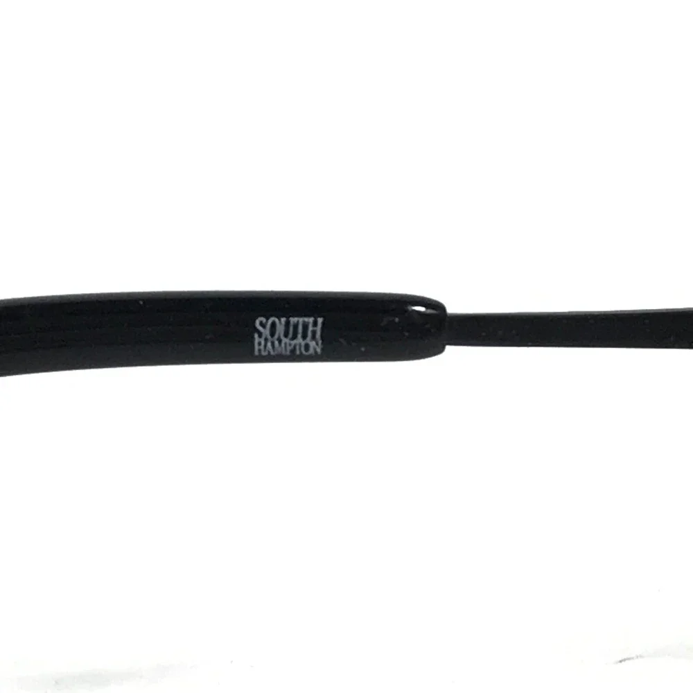 South Hampton SH6002 BK/G Eyeglasses Frames Black Gold Rectangular 51-17-145